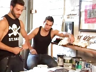 2 studs ruin an eager model boy