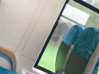 Took it out on the train