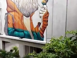 Thai man fucking a soldier